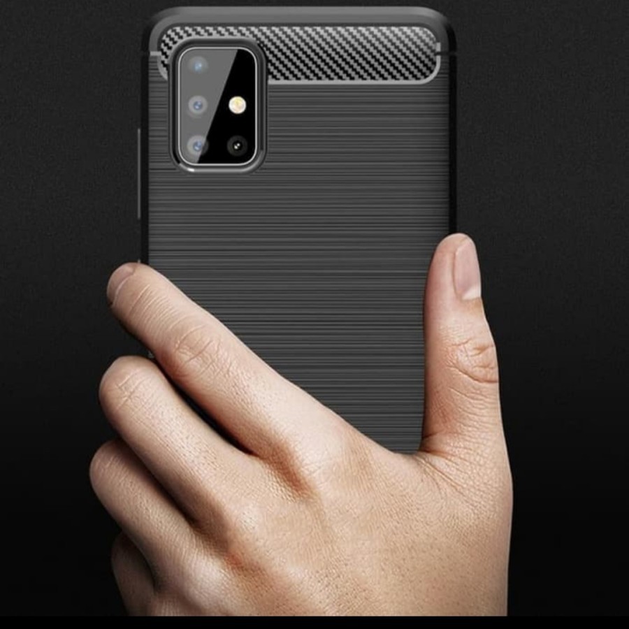 OPPO A31/A52/A92/A53/A33 CASE SOFTCASE IPAKY KARBON SOFT SILIKON KARET