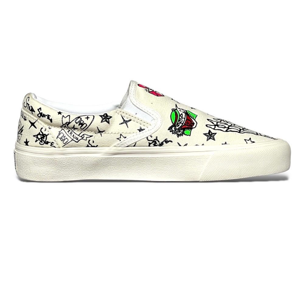 Lebih hemat Sepatu Pria Wanita XternalStepSure Slip On X Colour Tatto Cyrano