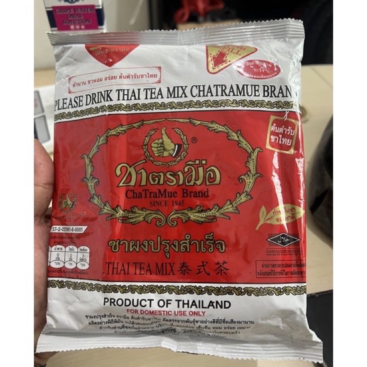 

Free Ongkir Thai Tea Original Chatramue 4gr Teh MERAH Import Thailand