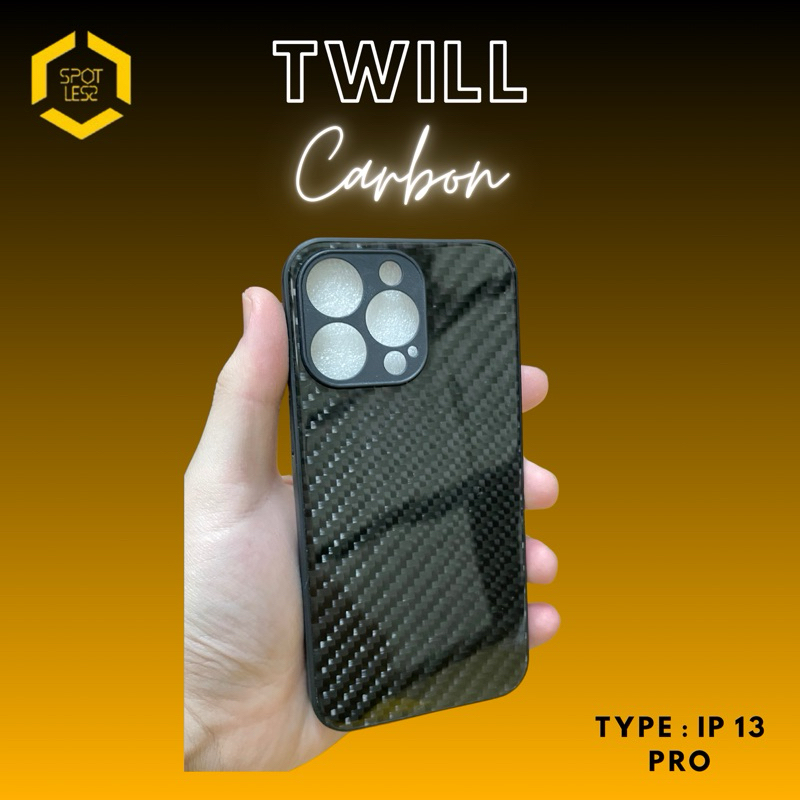 Case Iphone 13 Pro Carbon Fiber Back