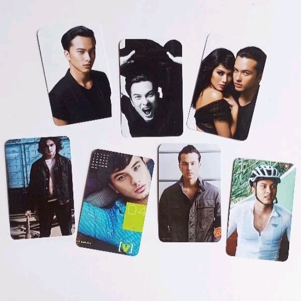 Photocard Lomo DianSastro, Nicholas Saputra, Mike Lewis, Rizal Djibran, Primus Yustisio