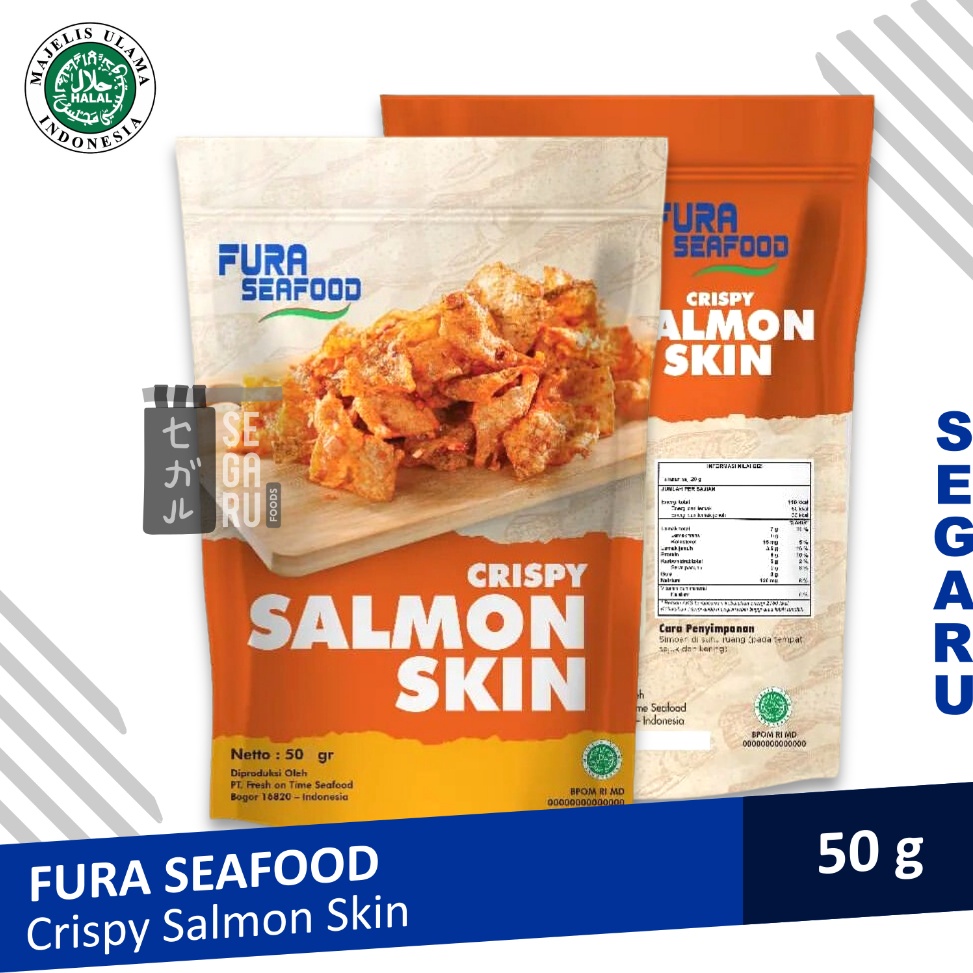 

PENJUALAN CEPATBEST SELLER Fura Seafood Crispy Salmon Skin Snack Keripik Kulit Ikan Salmon