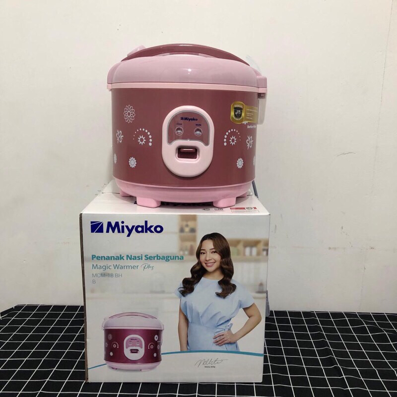 MAGIC COM MIYAKO MCM-18BH rice cooker miyako penanak nasi miyako pemanas nasi miyako penghangat