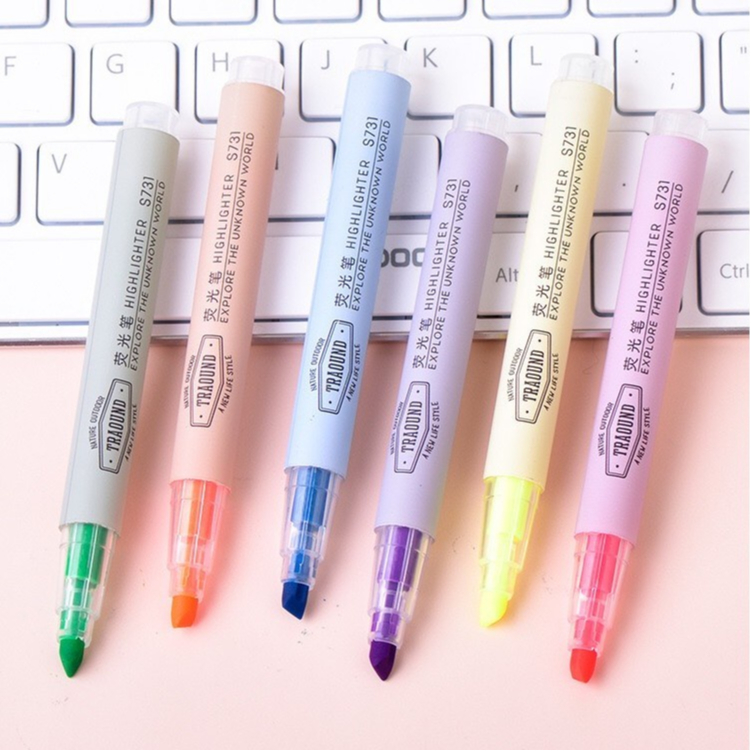 

Highlighter S731 Deli varian Warna / Stabilo deli / Highlighter / deli