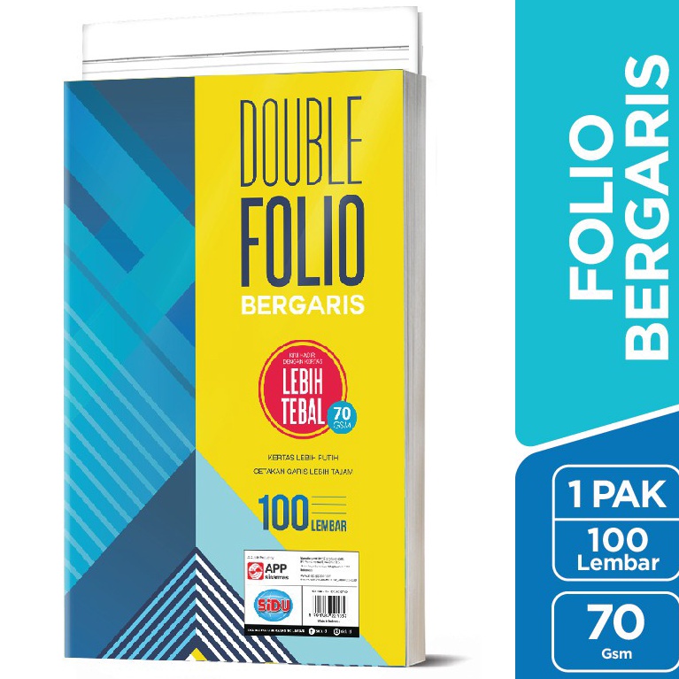 

Free Ongkir SiDU Double Folio Bergaris 1 lembar SDU RF 1 7 GSM