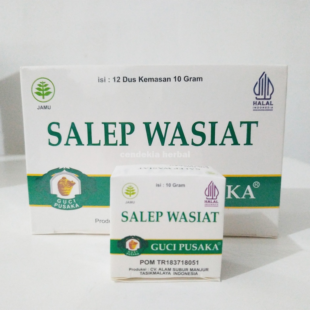 Salep Kulit Wasiat Multiguna Guci Pusaka 10gr ORIGINAL Herbal / Salep Guci Pusaka 100% Alami