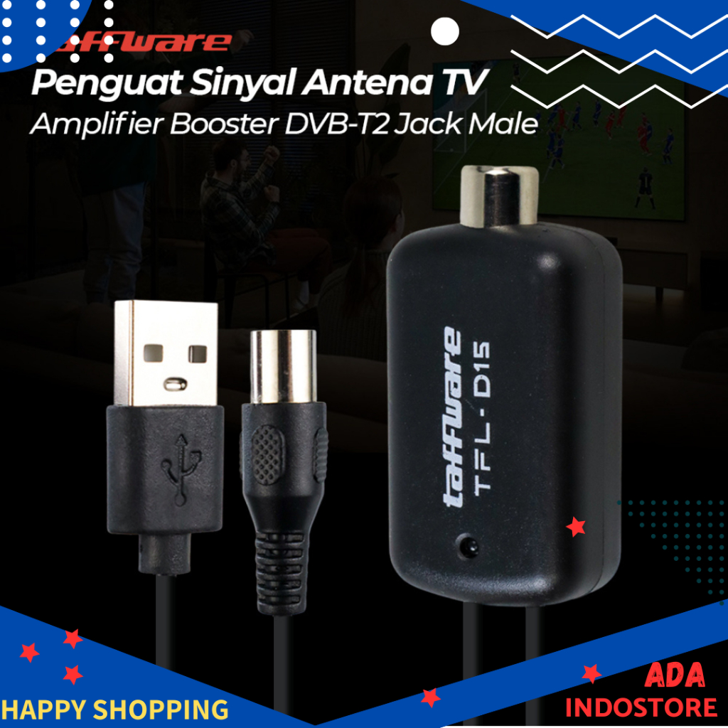 Penguat Sinyal Antena TV Penguat Sinyal DVB Amplifier Signal Booster