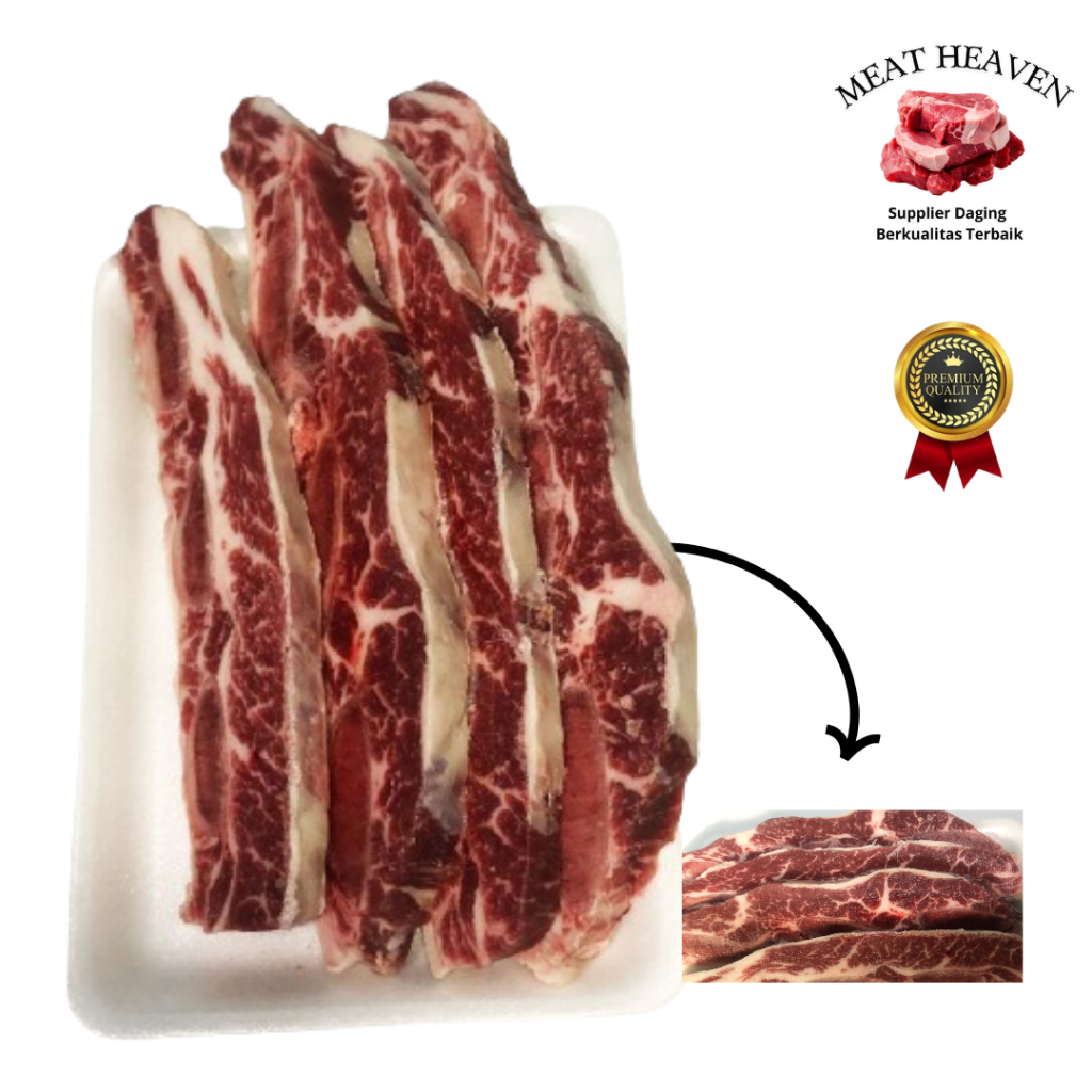 

USA IGA / Shortribs Bone In / Daging USA / Harga Terbaik Produk Premium