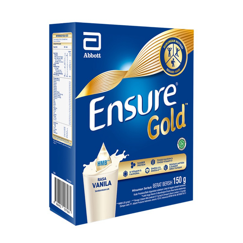 

Ensure Gold Susu Nutrisi Dewasa Vanila Box 150 g