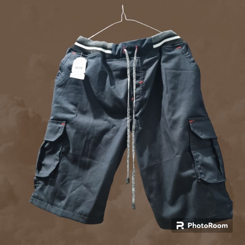 Celana pendek pria cargo xxl