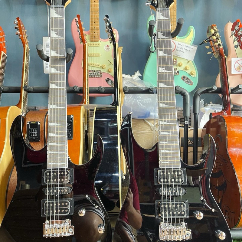 Gitar Ibanez GRG170DX BKN HSH 24fret