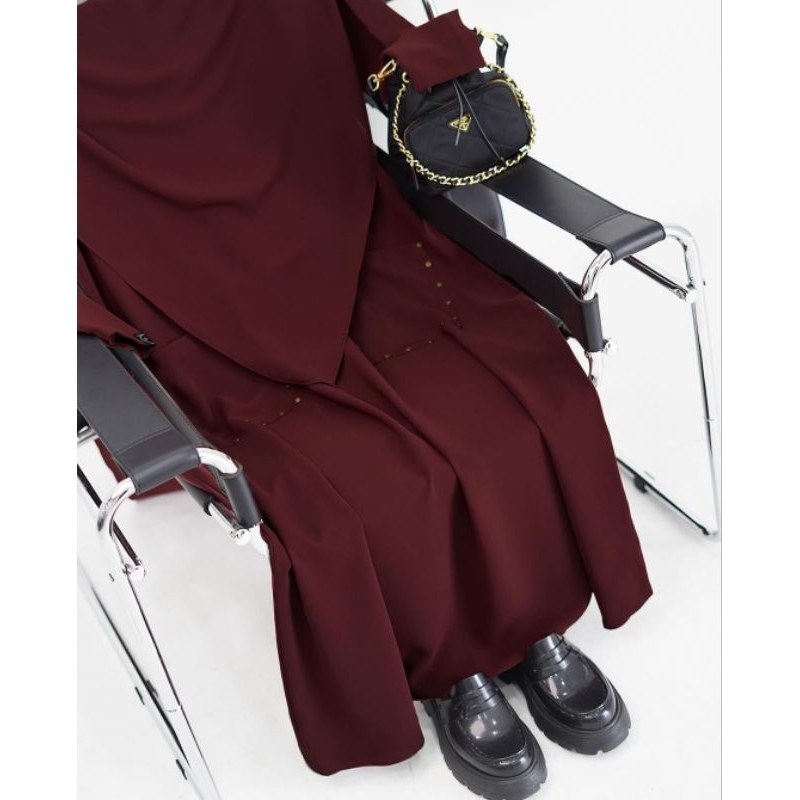 ALJENNA 1Set LAEEBA(Tawny Port)- preloved LIKENEW