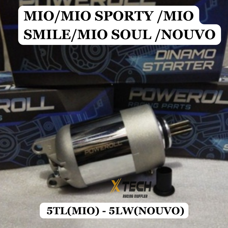 DINAMO STATER BORE UP MIO FINO/DINAMO STARTER ASSY MIO/MIO SPORTY/SMILE/SOUL/NOUVO 5TL - 5LW