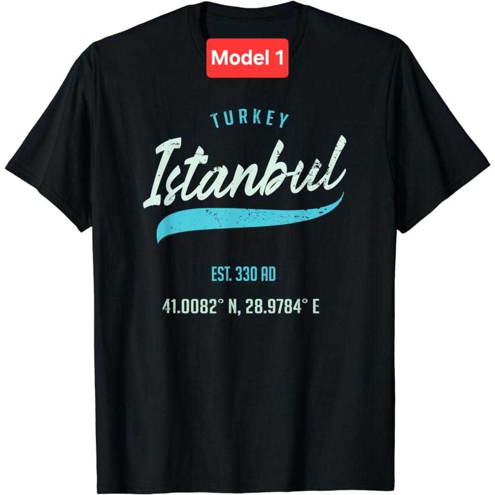 KAOS Oleh oleh Turki Istanbul Baju Istanbul Turkey Batch 1