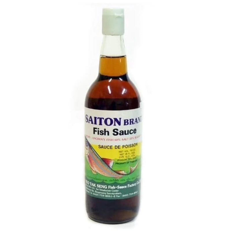 

Saiton Brand Fish Sauce Kecap Ikan 750ml// Kecap Ikan asli