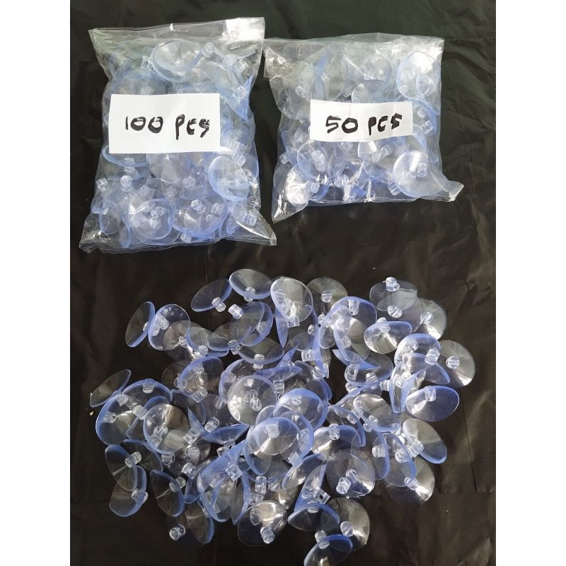 ceplokan kaca / kop kaca / tempelan kaca boneka isi 100 pcs