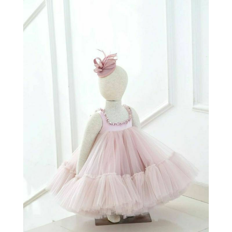 Gaun Pesta Anak Tile mekar 01