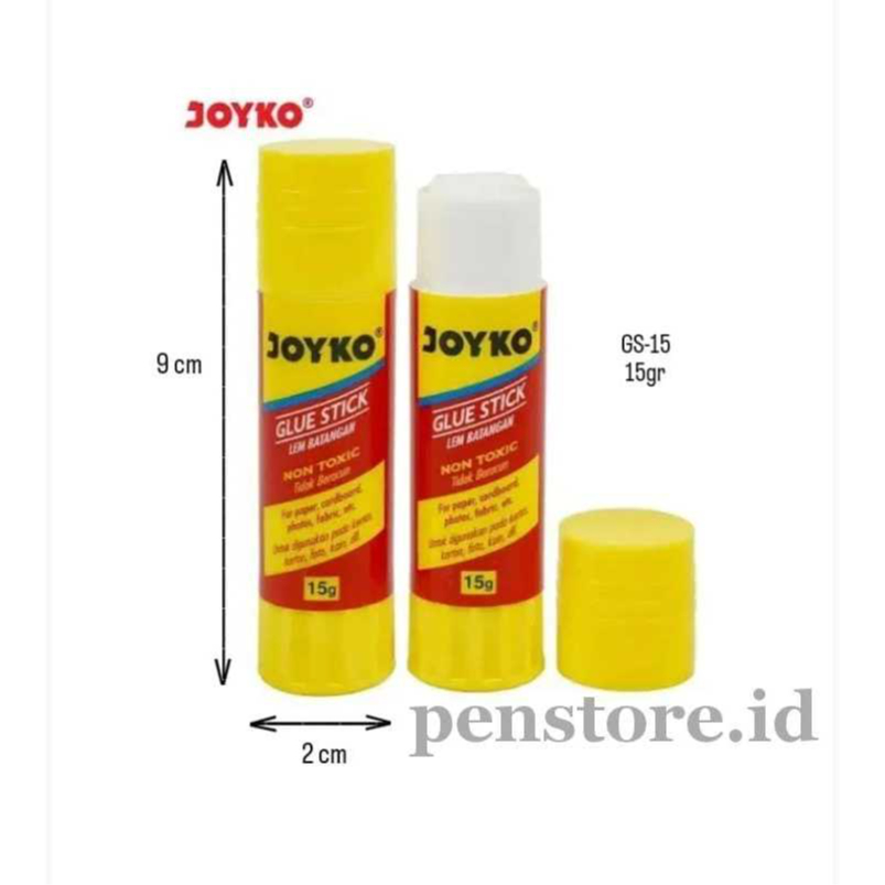 

(pcs) Lem stick joyko 15gr GS-15/ GS-102 (tgg)