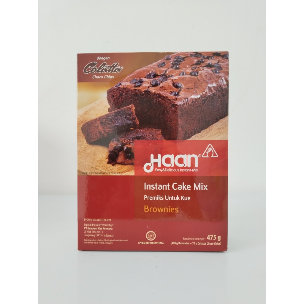 

HAAN BROWNIES KUKUS 475GR