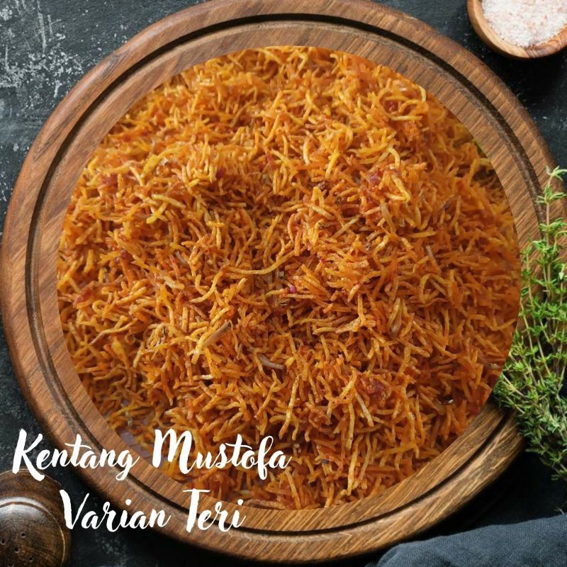 

500 GR POUCH KENTANG MUSTOFA VARIAN TERI (Tanpa Kacang)