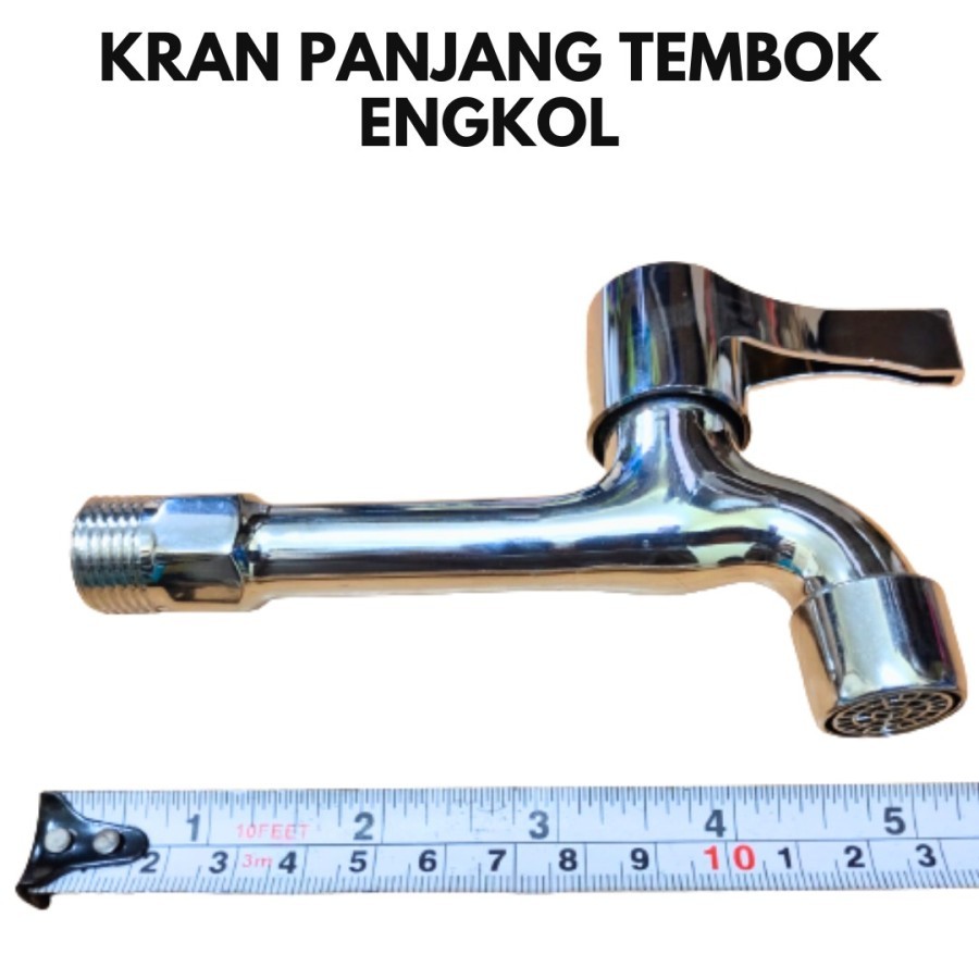 KRAN PANJANG TEMBOK ENGKOL/Kran tembok bano long / panjang BERKUALITAS/KRAN KERAN AIR PANJANG TEMBOK