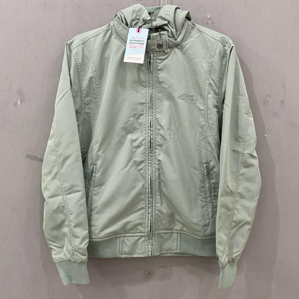 JAKET PARASUT WANITA AMC CASUAL WATER SAGE BIG SIZE 34HJ