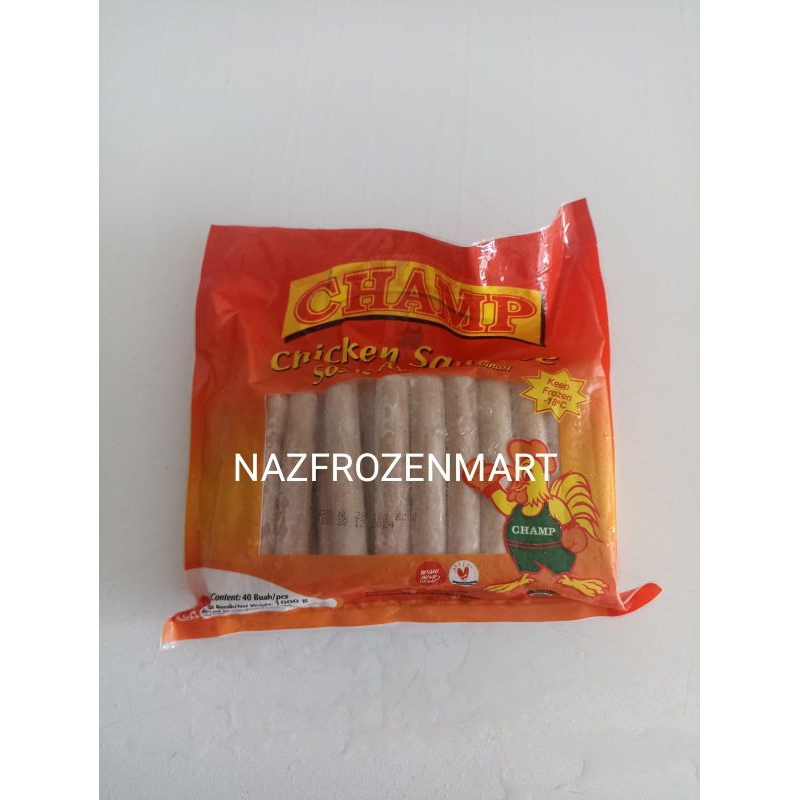 

CHAMP CHICKEN SAUSAGE 1KG