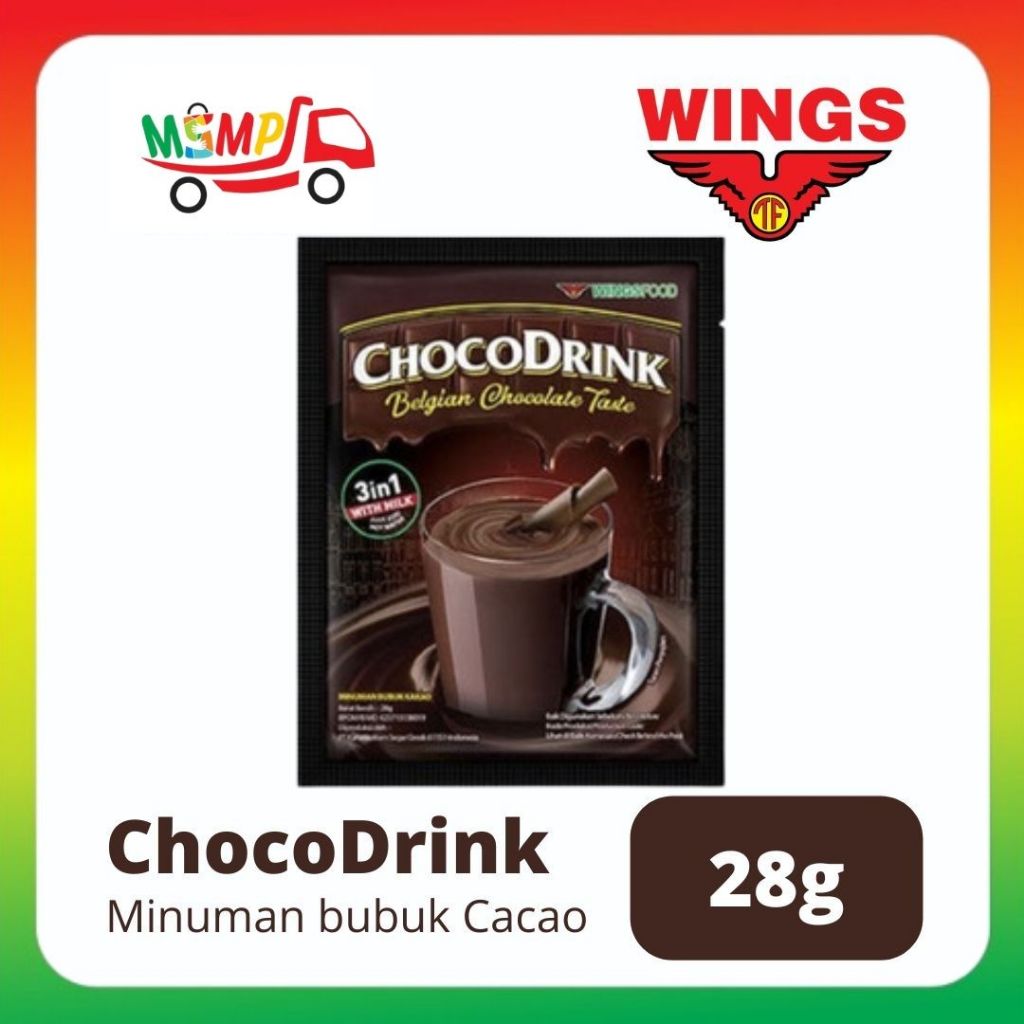 

Chocodrink Powder Drink Choco 28g [ 1 PCS ]