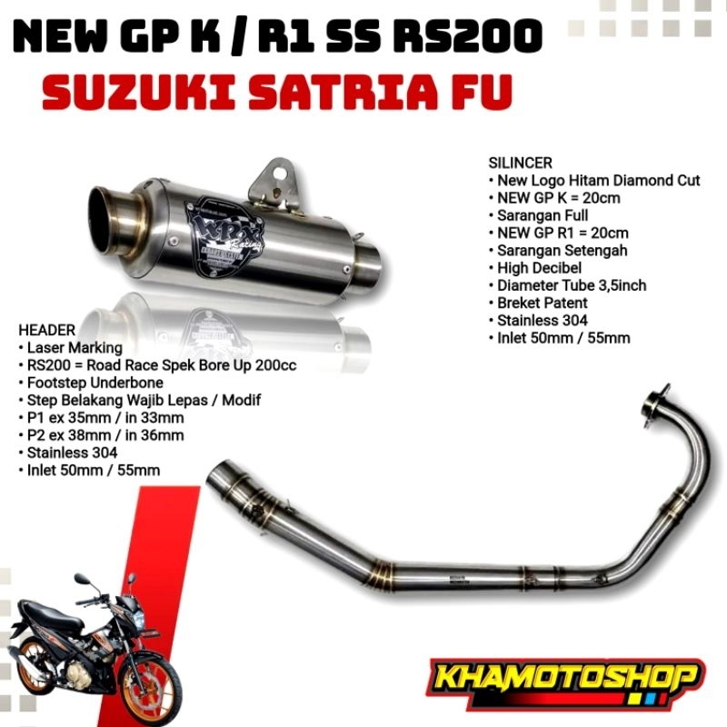 WRX NEW GP K / R1 SS RS200 SATRIA FU