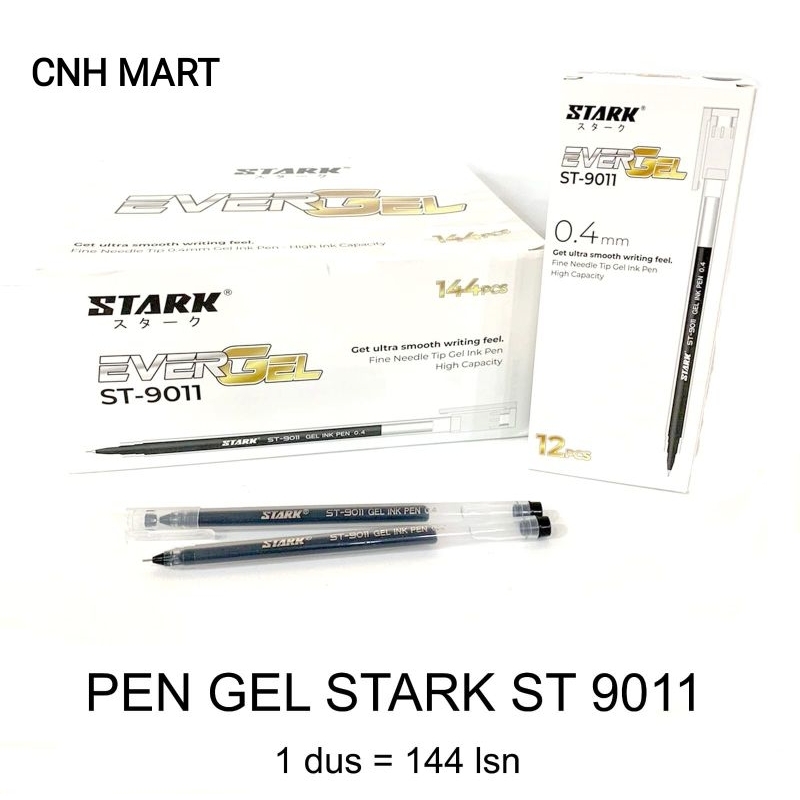 

BALPEN STARK GEL PEN ST-9011- GEL PEN STARK Harga 12 Pcs / Kotak