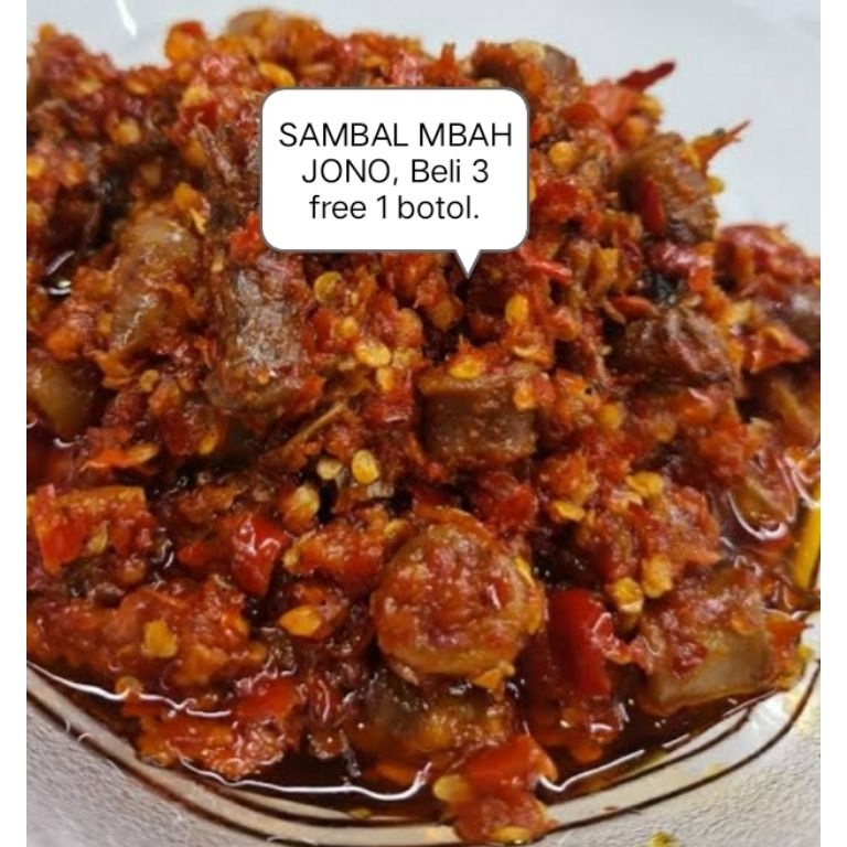 

PROMO ALE Sambal MBAH JONOcumipromo beli 3 gratis 1