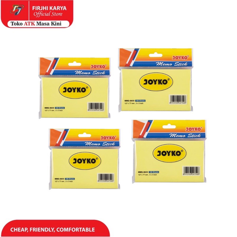 

Memo Stick Note Joyko - Penanda Buku