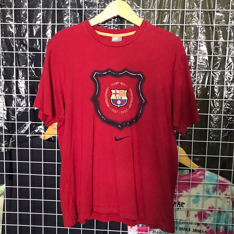 KAOS BRANDED NIKE BARCELONA BARU ORIGINAL MURAH