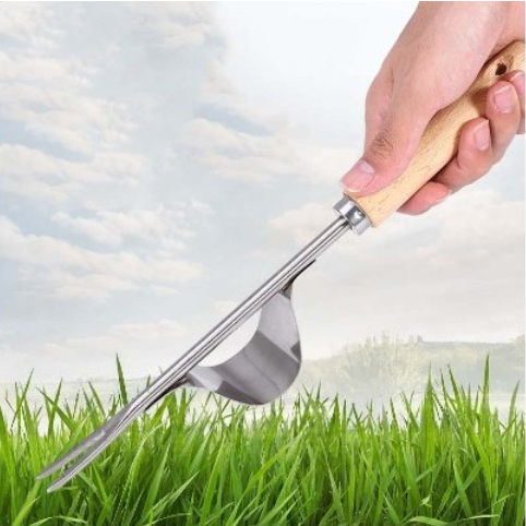 Garuk 2 Fungsi / Pacul Cangkul Garpu Garukan Tanah Mini Kecil