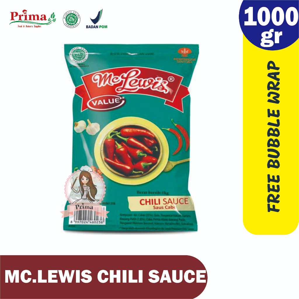 

Chili sauce - Mc. lewis 1kg