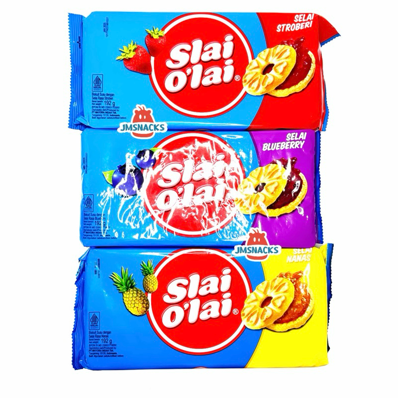 

[PROMO!!] Slai Olai FAMILY PACK 192gr - biskuit slai nikmat termurah enak mantap diskon