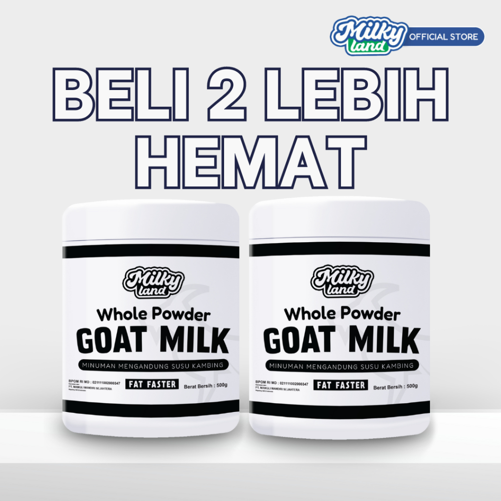 

Bundling Susu Kambing Etawa Fat Faster 2pcs Milkyland