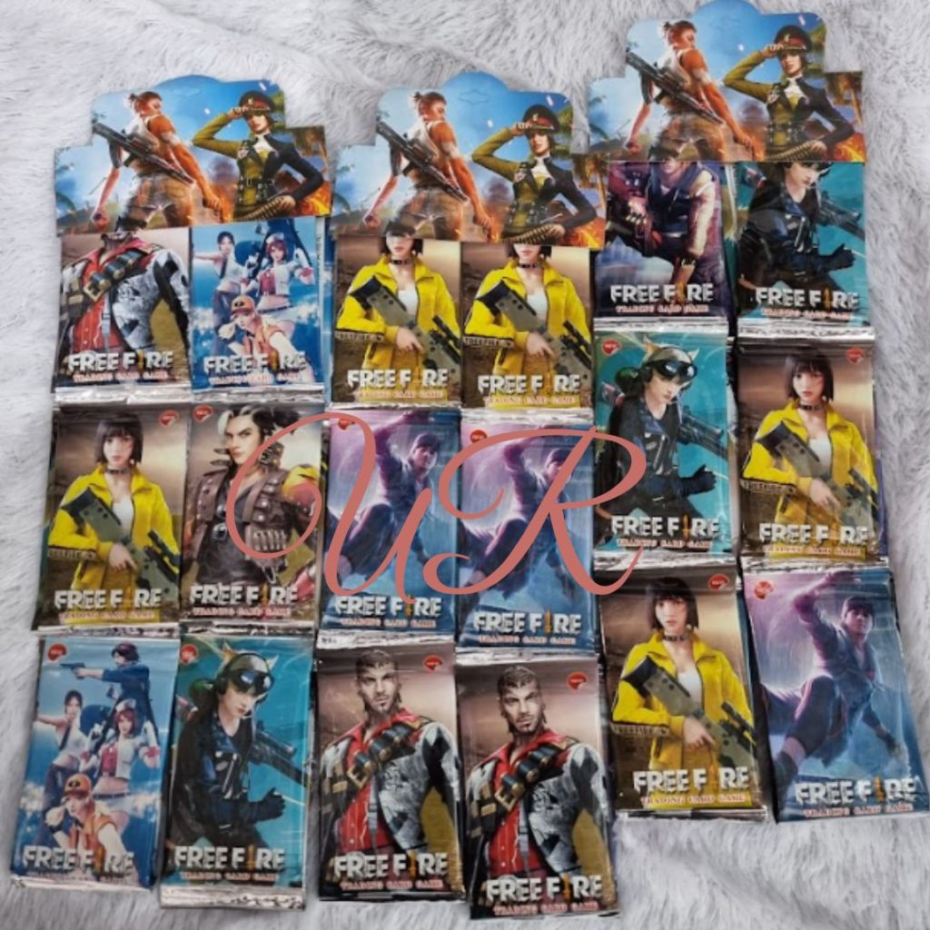 [PROMO] Kartu Foil Free Fire / Mainan Kartu Gambar FreeFire  Trading Card