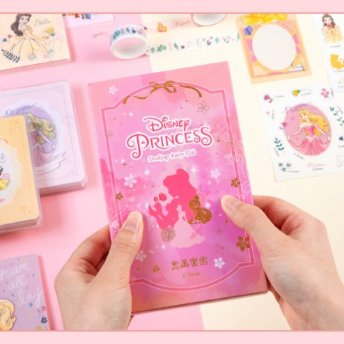 

ABmart Blind Box Stationery Karakter Princess Ariel Aurora Belle Elsa Jasmine Rapunzel Cinderella