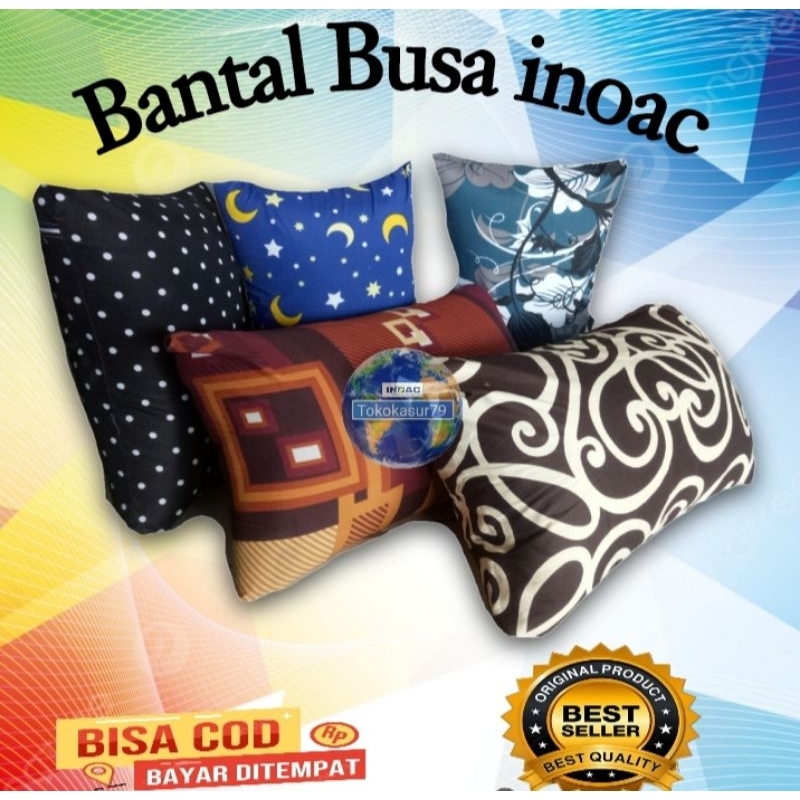 Bantal inoac  Bantal busa Bantal kepala Busa inoac Batal murah  Bantal  busa  inoac