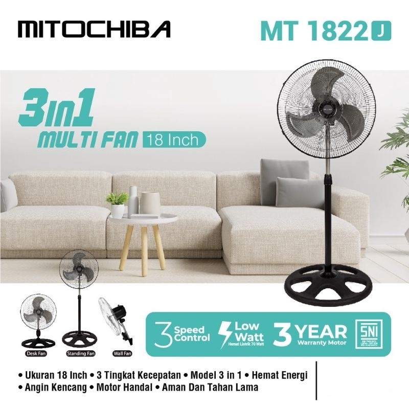MITOCHIBA Kipas Angin Industrial 1822 J