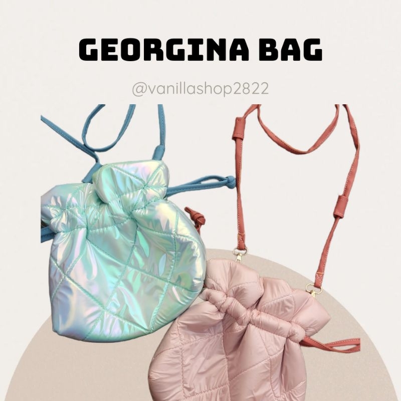 Tas selempang puffy| Georgina bag