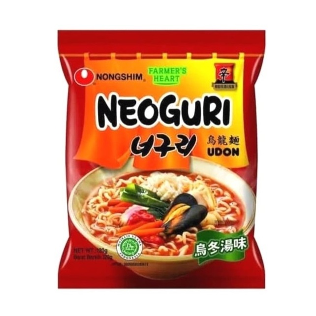 

NONGSHIM NOODLE NEUGORI UDON 120 GR