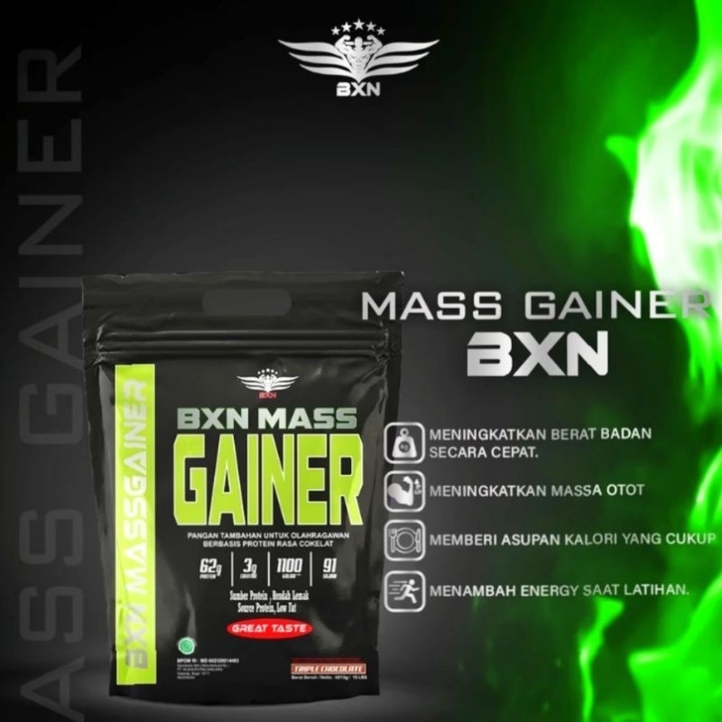 BXN Mass Gainer 15 lbs BX Nutrition BPOM Halal