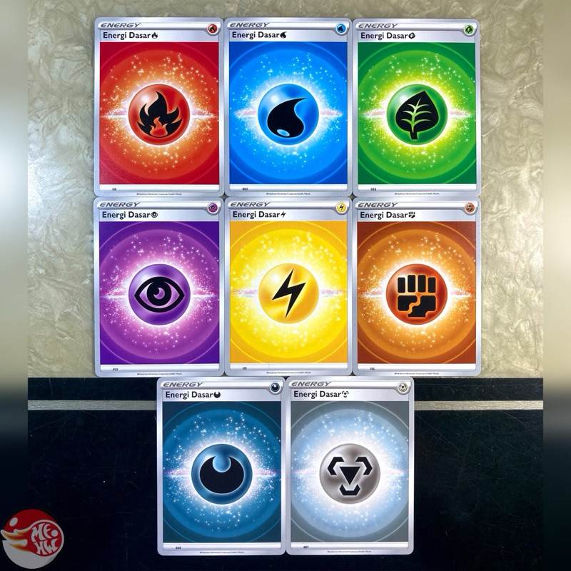 Kartu Energi Dasar Pokemon TCG Indonesia INA V Starter Deck 2022 Staple