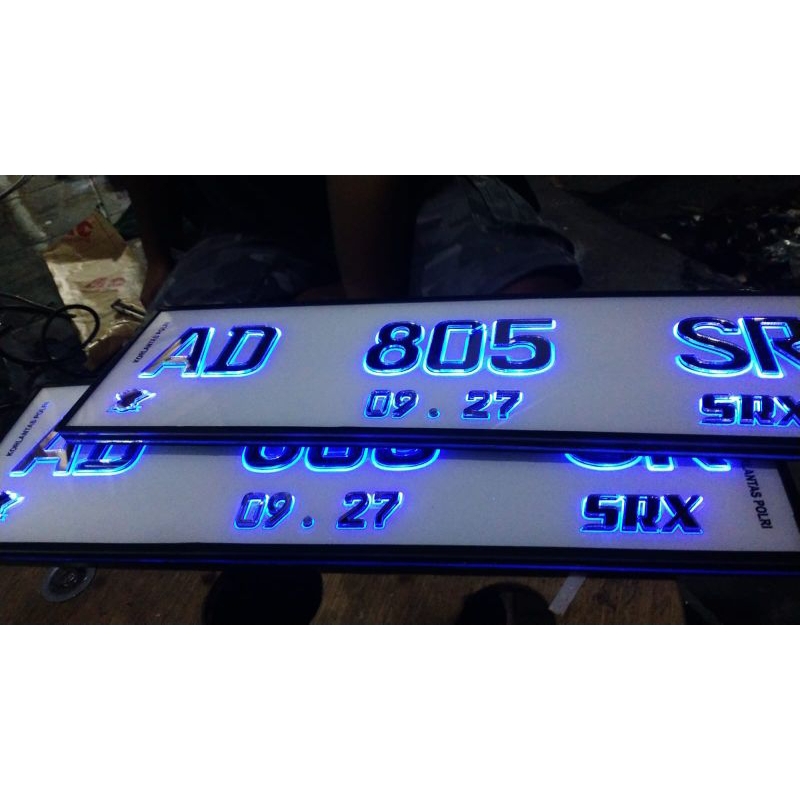 plat mobil variasi custom