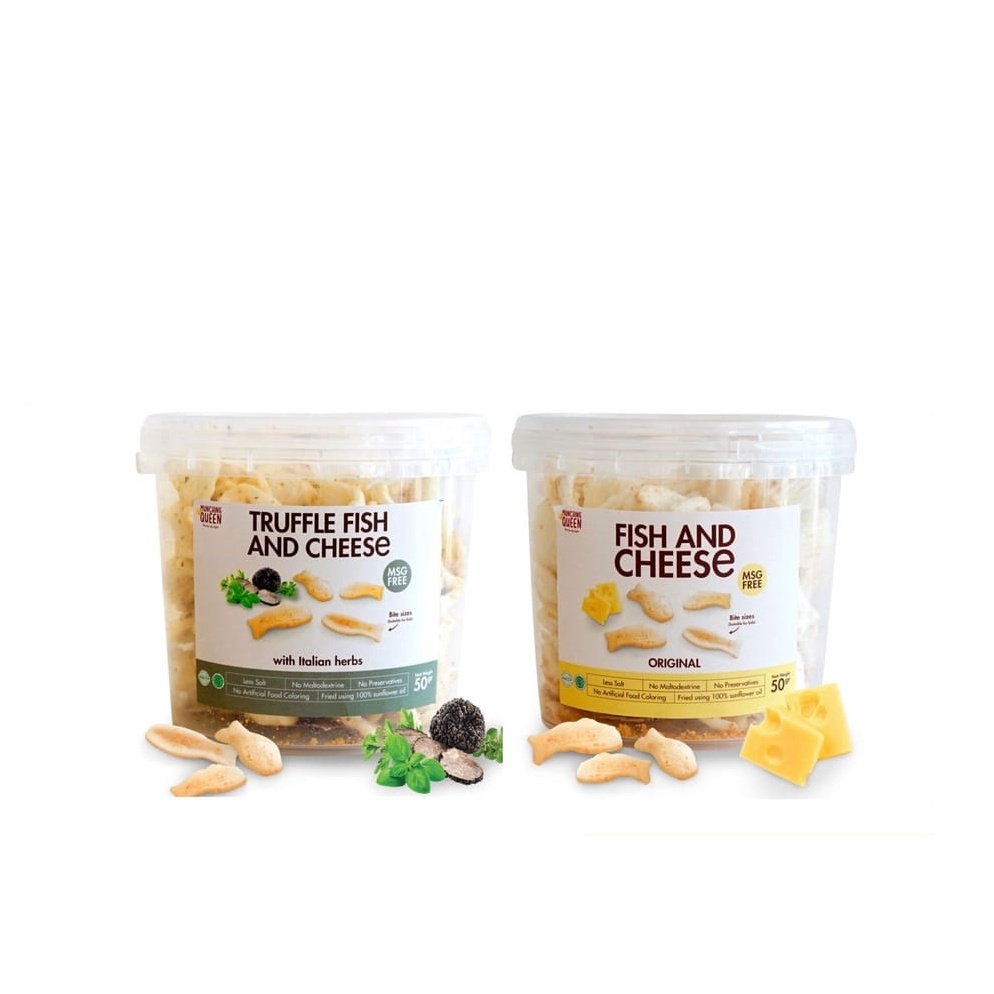 

New event Munching Queen Fish And Cheese Original Truffle Kerupuk Sehat 1tahun