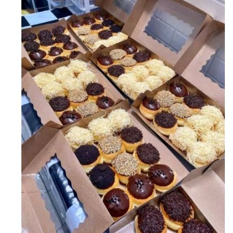 

Donat Kentang Topping | Donat Ulang Tahun