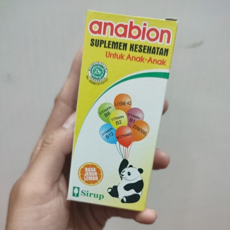 ANABION sirup 60ml vitamin b complex anak