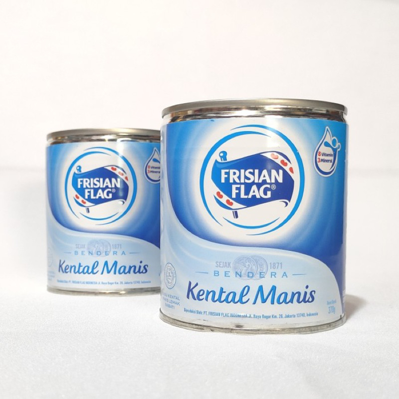 

Frisian Flag Susu Kental Manis Putih 370 Gram